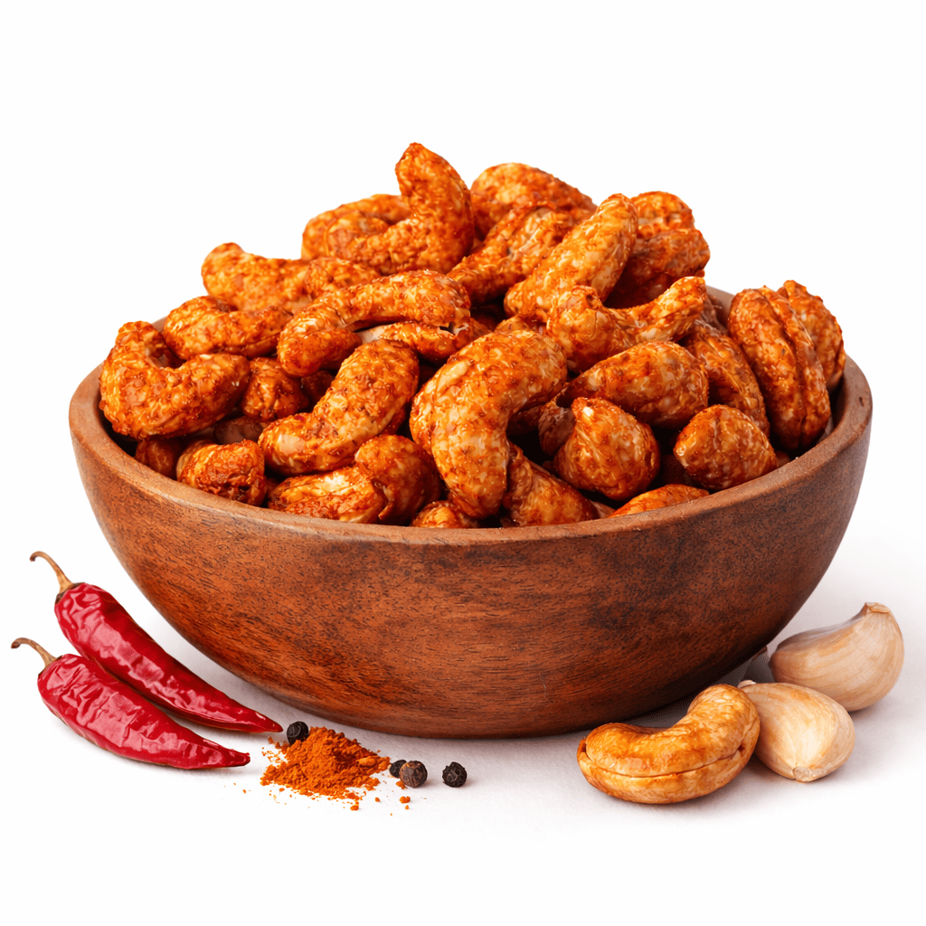 Dry Roasted Sriracha Flavoured Cashew Nuts
