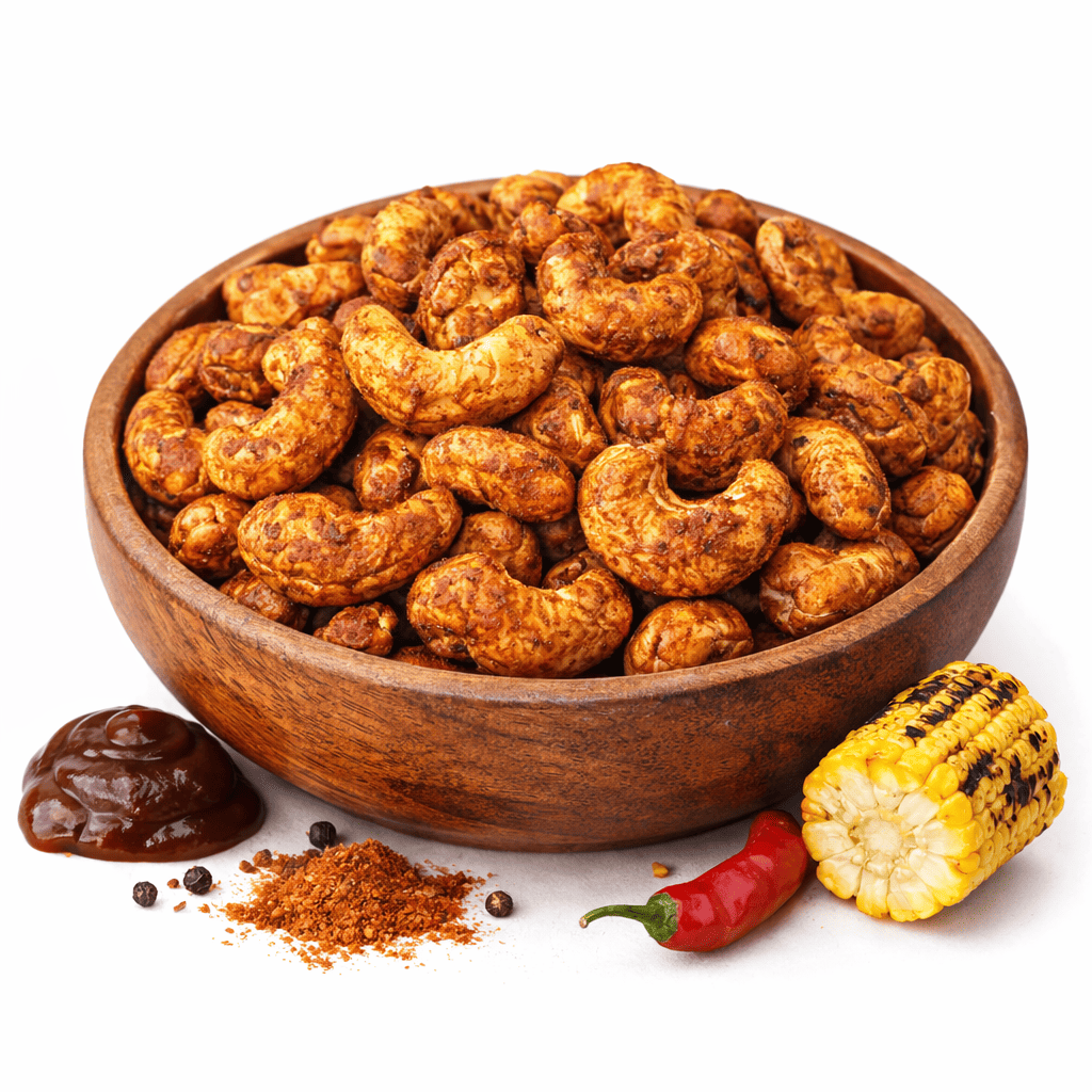 Dry Roasted Barbecue Flavoured Cashew Nuts